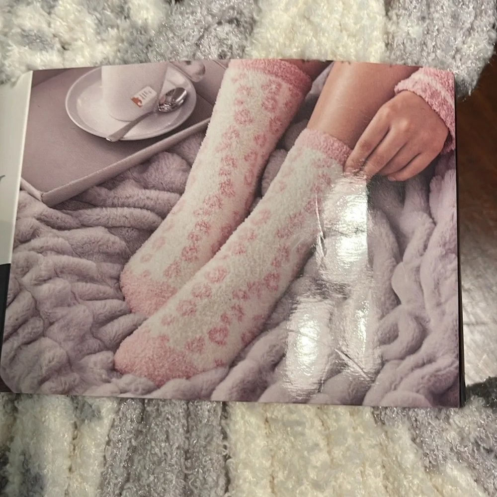Members Mark 4-Pack Cozy Socks-new